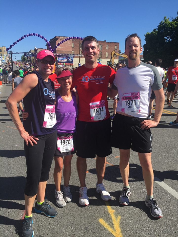 nwos bloomsday 2018 starting line spokane